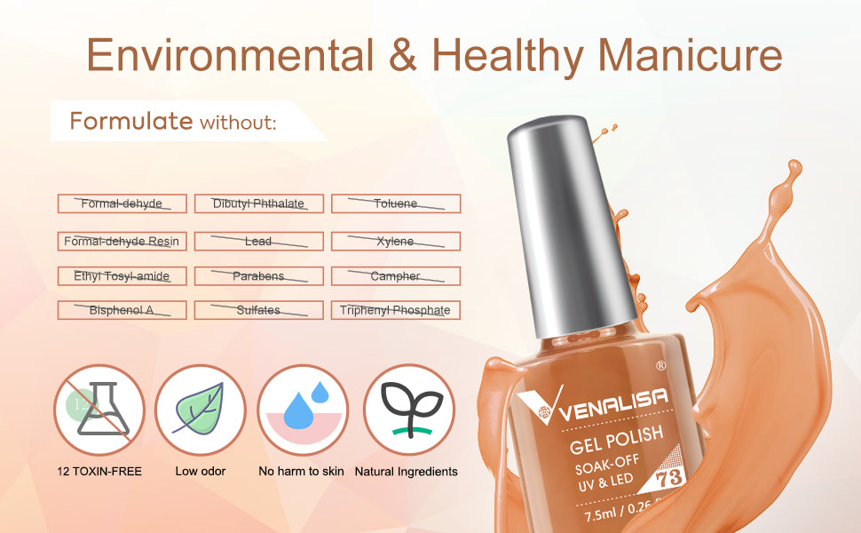 Gel Polish 12 Colors Set - Ingredient