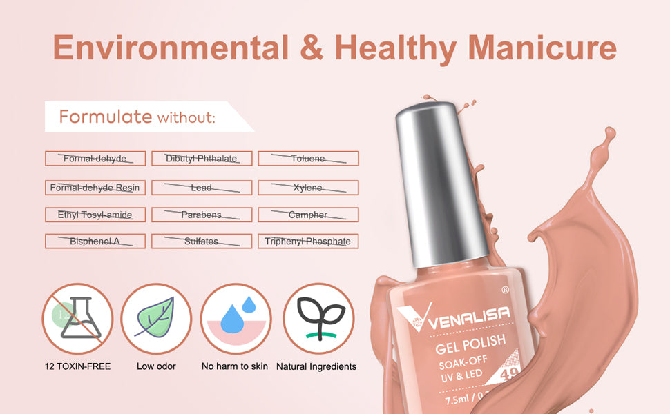 Formula of venalisa nude gel polish