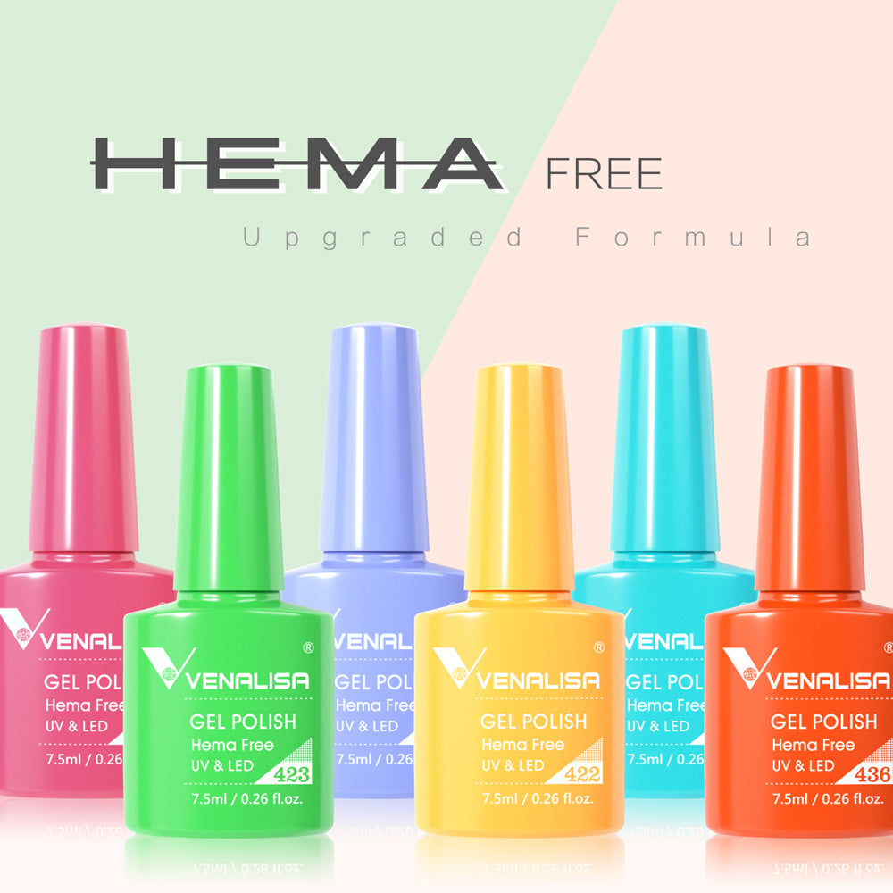 Hema Free-7.5ml Gel Polish Upgraded Formula 2