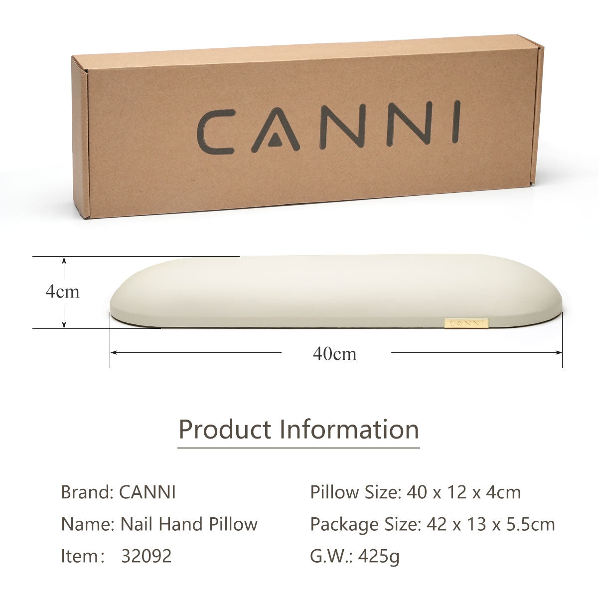 Canni Nail Hand Pillow For Manicure