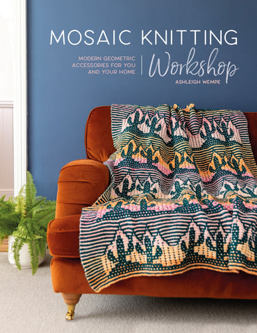 Cover of the Mosaic Knitting Workshop Book.