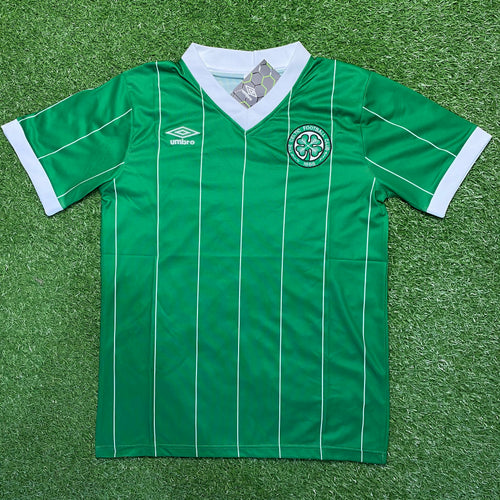 Celtic 84-86 Away Retro Jersey - Zorrojersey- Professional Custom