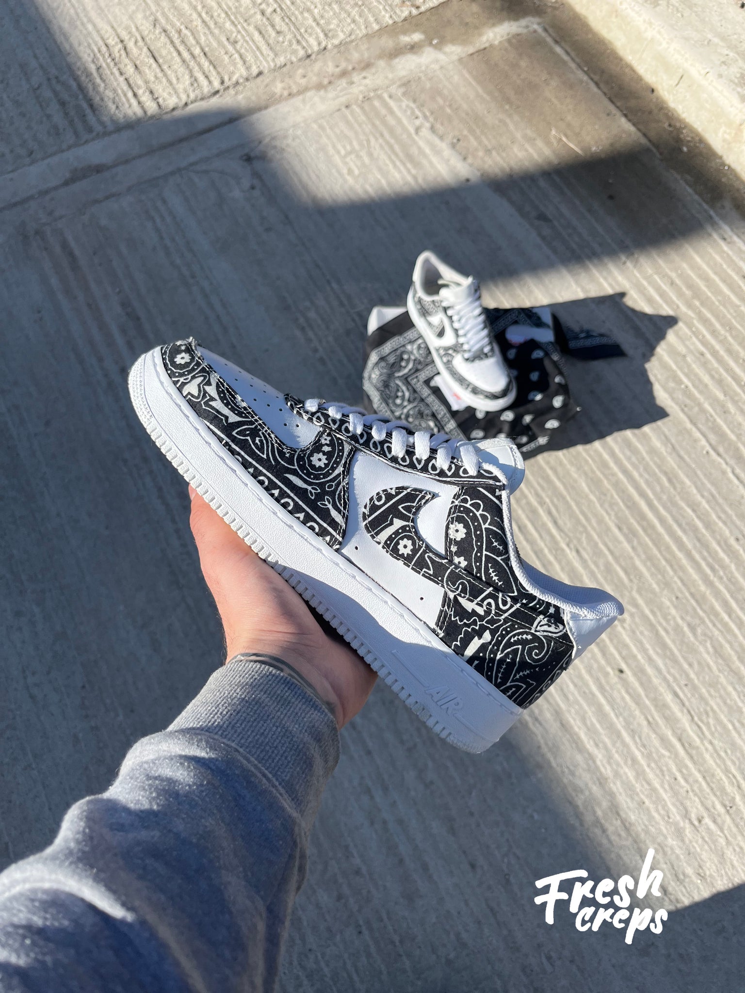 nike af1 bandana