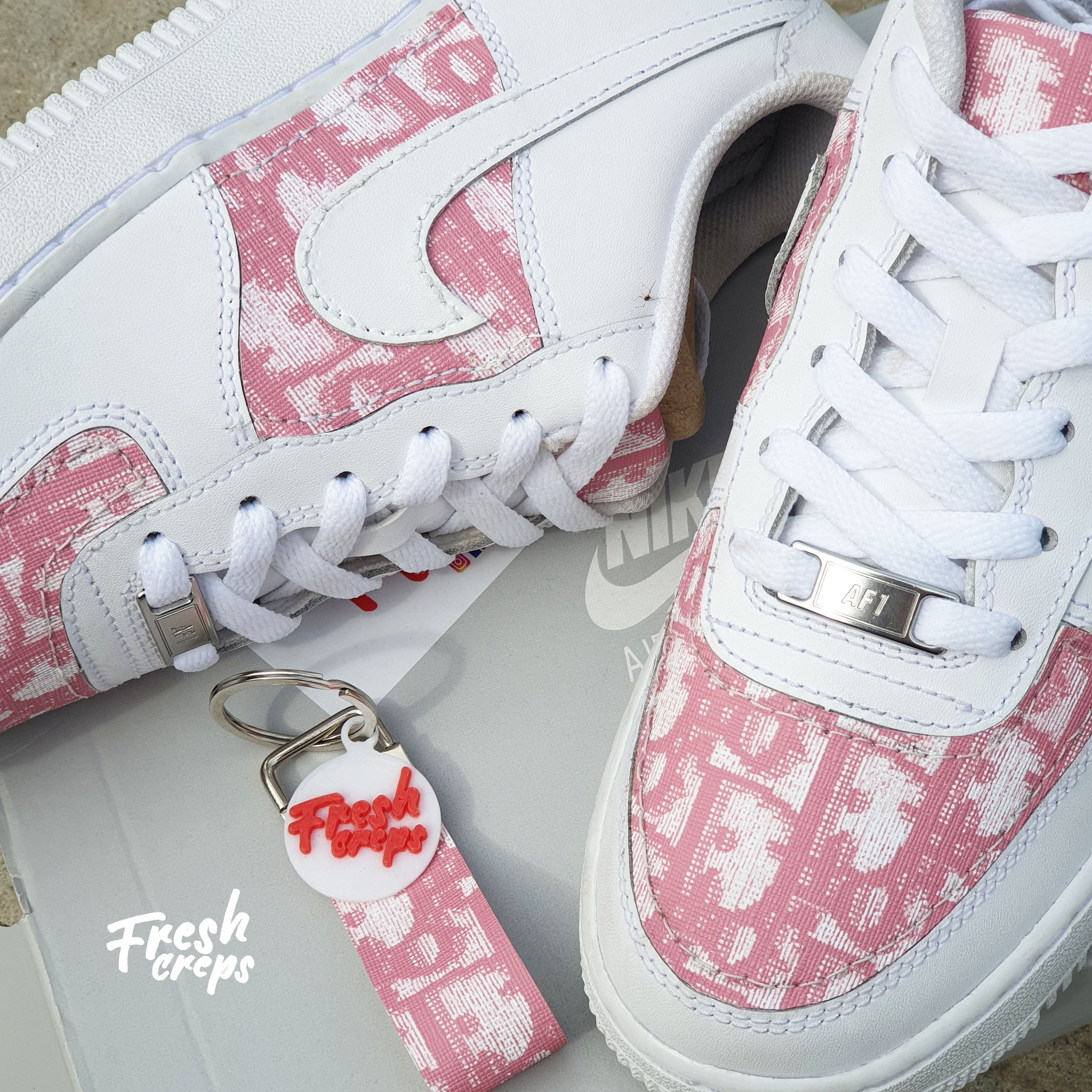 pink dior airforce