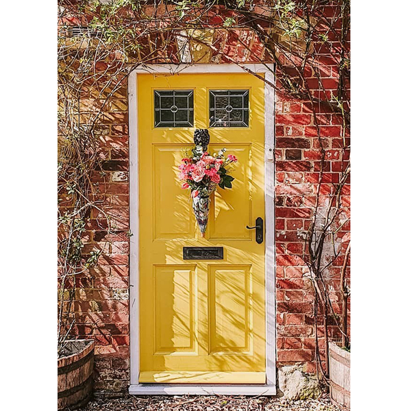 Babouche - Farrow & Ball - Yellow Front Door Paint Colour