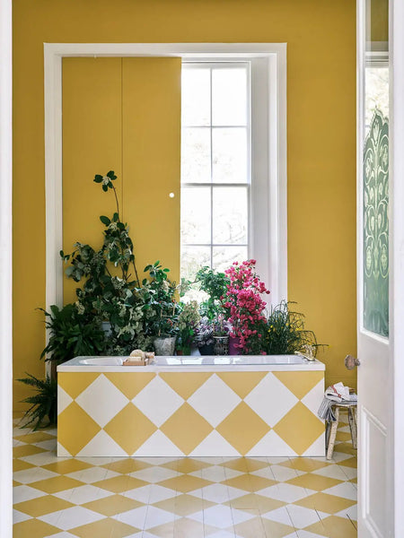 Farrow & Ball Paint Color - Babouche No. 233 - Yellow Paint Colour