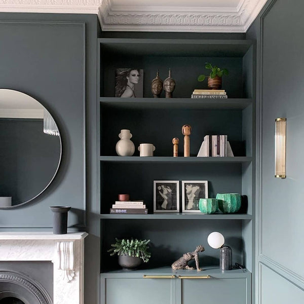 Squid Ink Paint and Paper Library living room paint colour from Paint Online