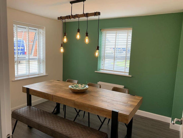 Dining room paint colour, Green Grass by Dulux Heritage. Buy Dulux Heritage paint online. 