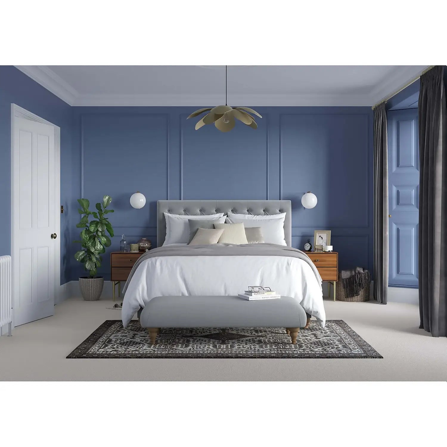 DH Indigo - Dulux Heritage Paint Colour – Paint Online