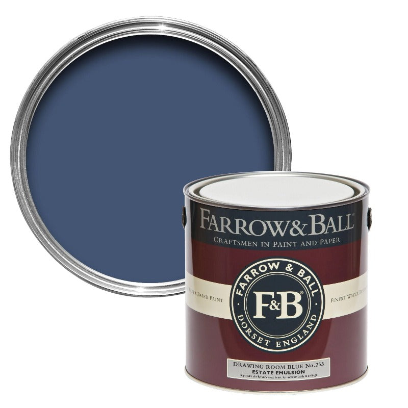 Drawing Room Blue No. 253 Farrow & Ball Paint Colour Paint Online