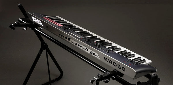 Korg Kross 2 61 Key Synth; Matt Black | Bonners Music