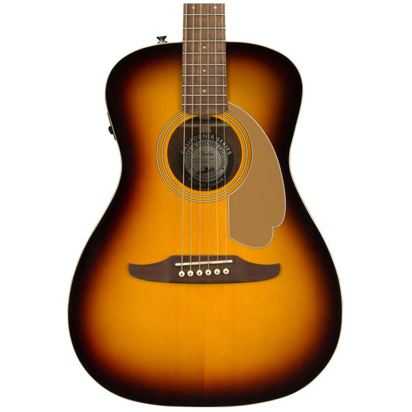 Fender Highway Series Parlor Natural Thinline Electro Acoustic Guitar