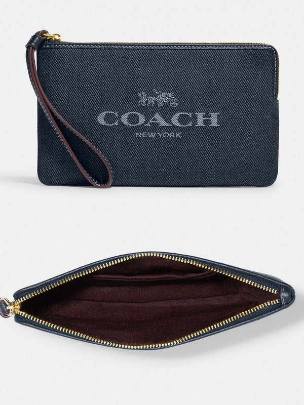 coach wristlet inside