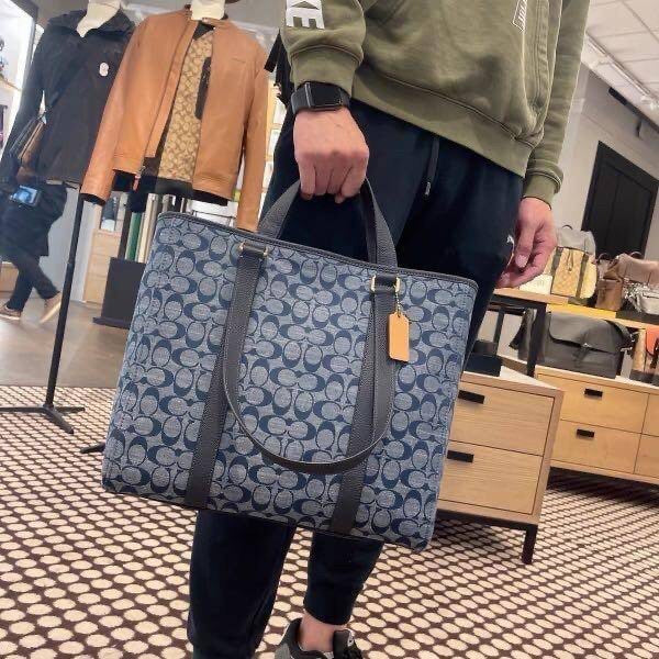 coach・HDSN DOUBLE HANDLE シャンブレー | neumi.it