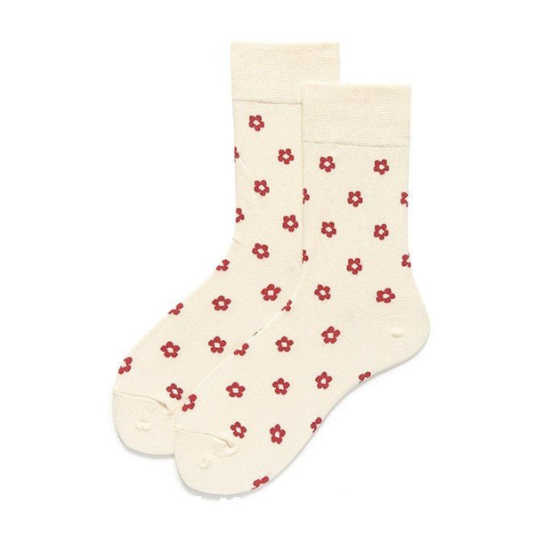 Women's Flower Quarter Socks