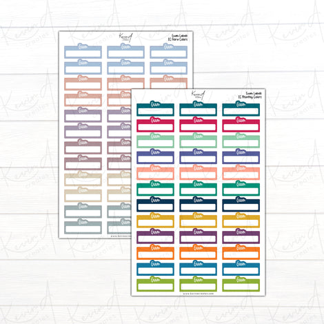 Functional Planner Stickers