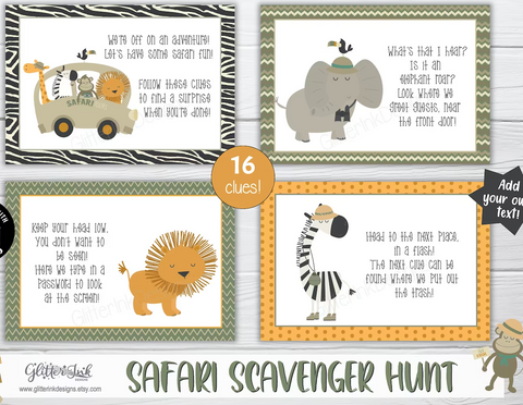 wild animal safari theme