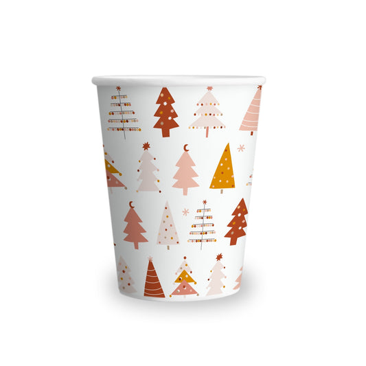 Classic Christmas Cups (Set of 8)