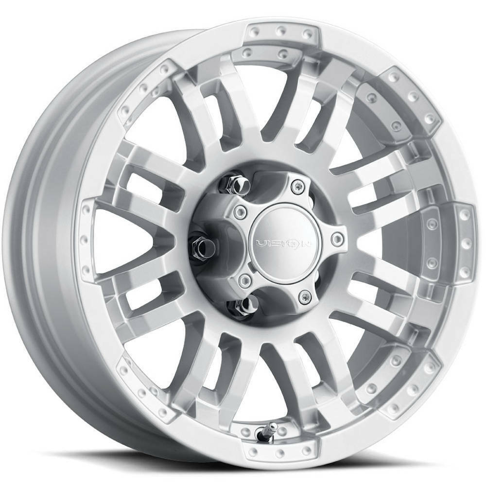 Vision Wheels 375 Warrior Silver– aspire MOTORING