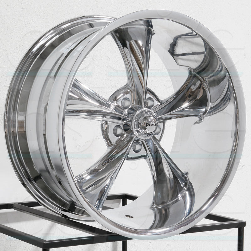 Ridler Style 695 Wheel with Chrome Finish (17 x 8%Escape 2