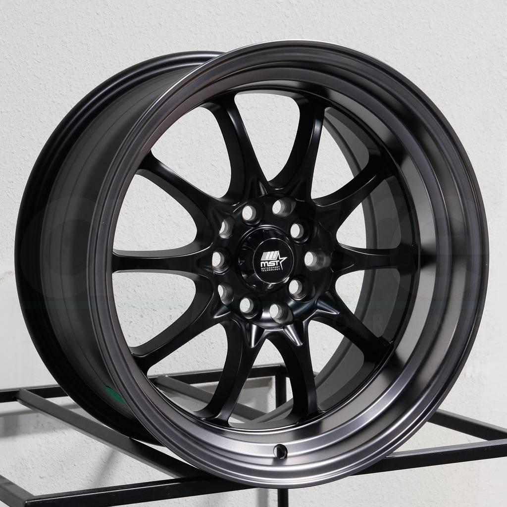 MST Wheels MT11 Black Black Lip– aspire MOTORING