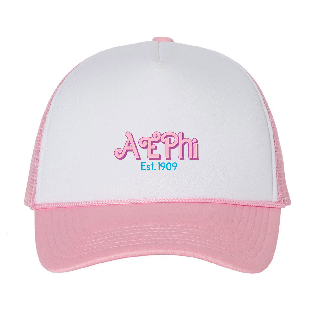Alpha Epsilon Phi Fashionista Trucker Hat