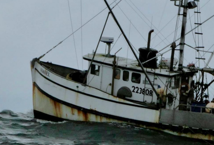 Fishing vessel Mabel.