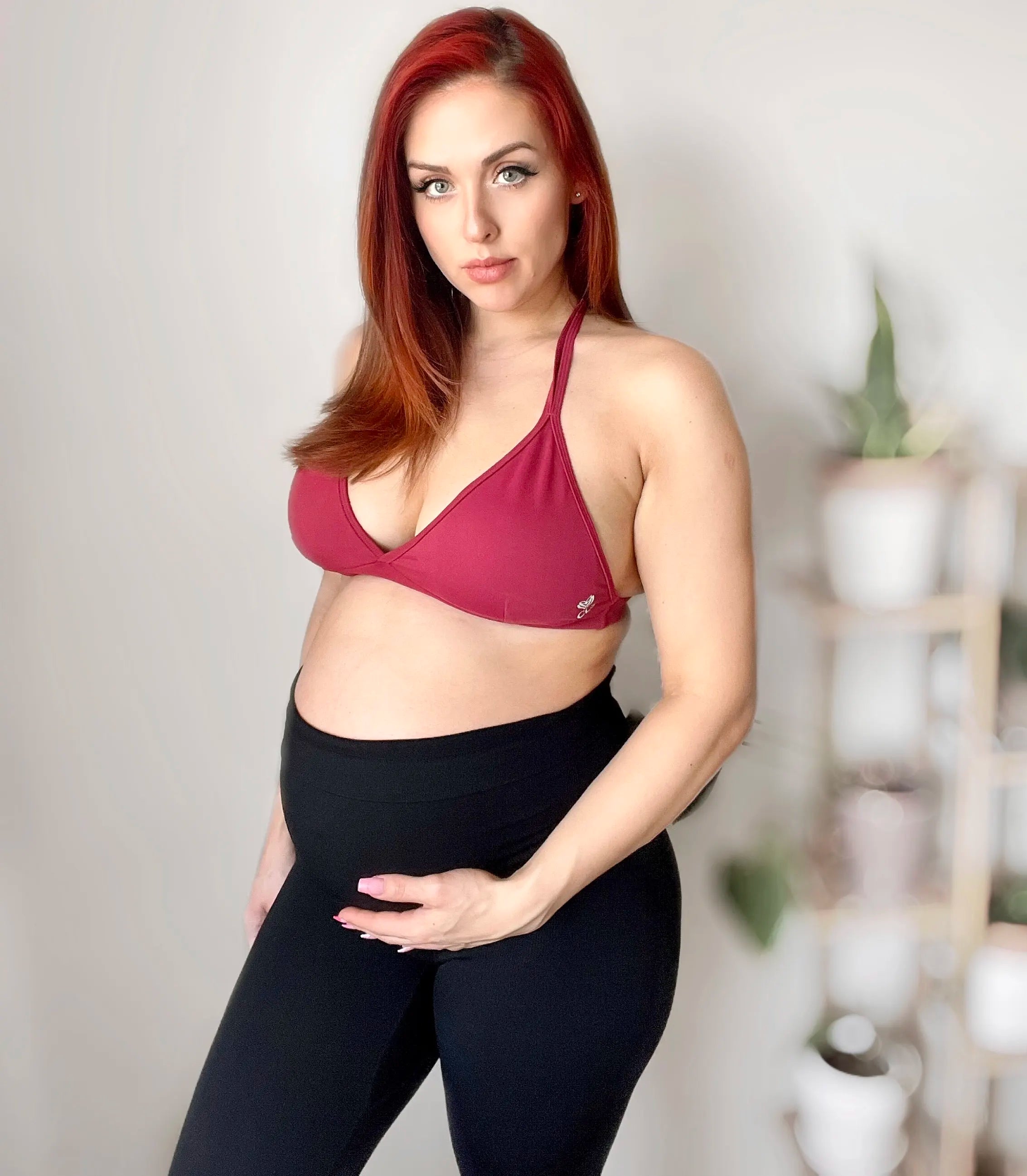 Booty Lifting High Waist Pregnancy Leggings – Bright Rise