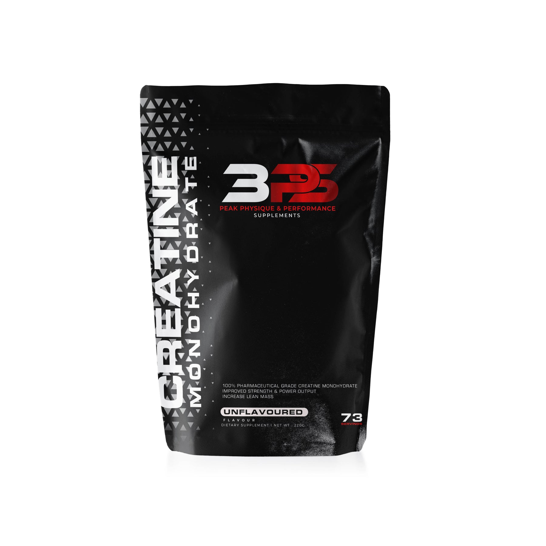 Creatine Monohydrate (220g) – 3 Point Supplements