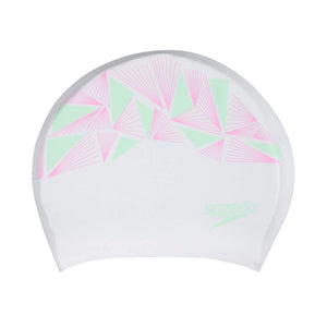 Speedo Long Hair Cap White 06168  14561U  cap barts bayne beanie 5017033  oyster