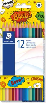 STAEDTLER 175 Coloured Pencil Hexagonal Colouring Pencils Pack of 24