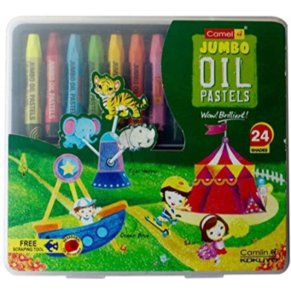 Camel Oil Pastels - 12 Shades at Rs 35/pack