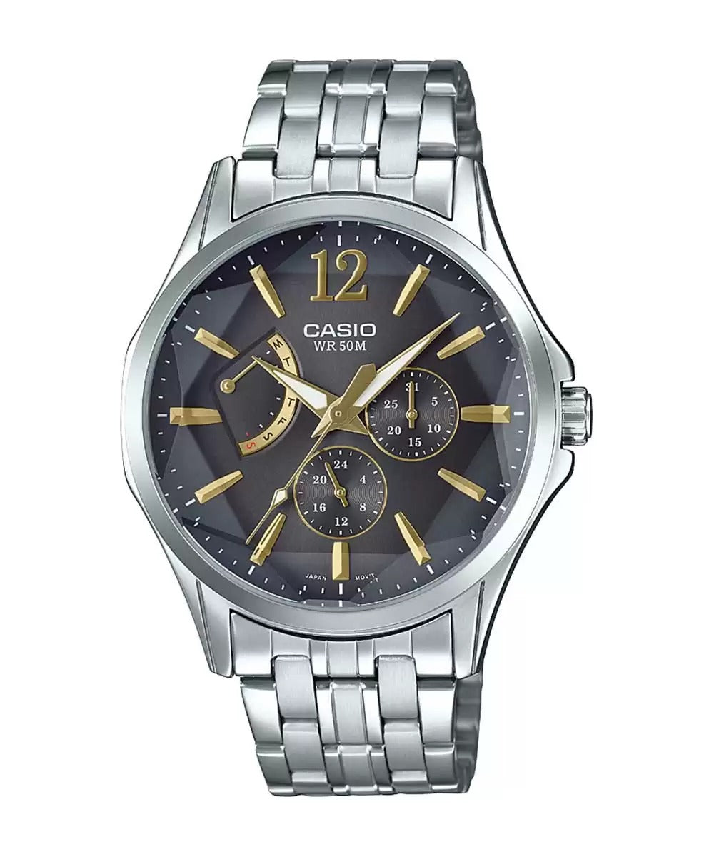 Buy Casio A1656 MTP-1375HSG-1AVIF Enticer Men Watch in India I Swis...