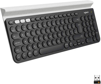 Logitech ERGO K860 Wireless Ergonomic Keyboard Split Keyboard Wrist Rest  Natural Typing Stain Resistant Fabric - Office Depot