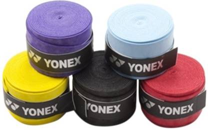 YONEX ET 901 Super Tacky  (Multicolor, Pack of 5)