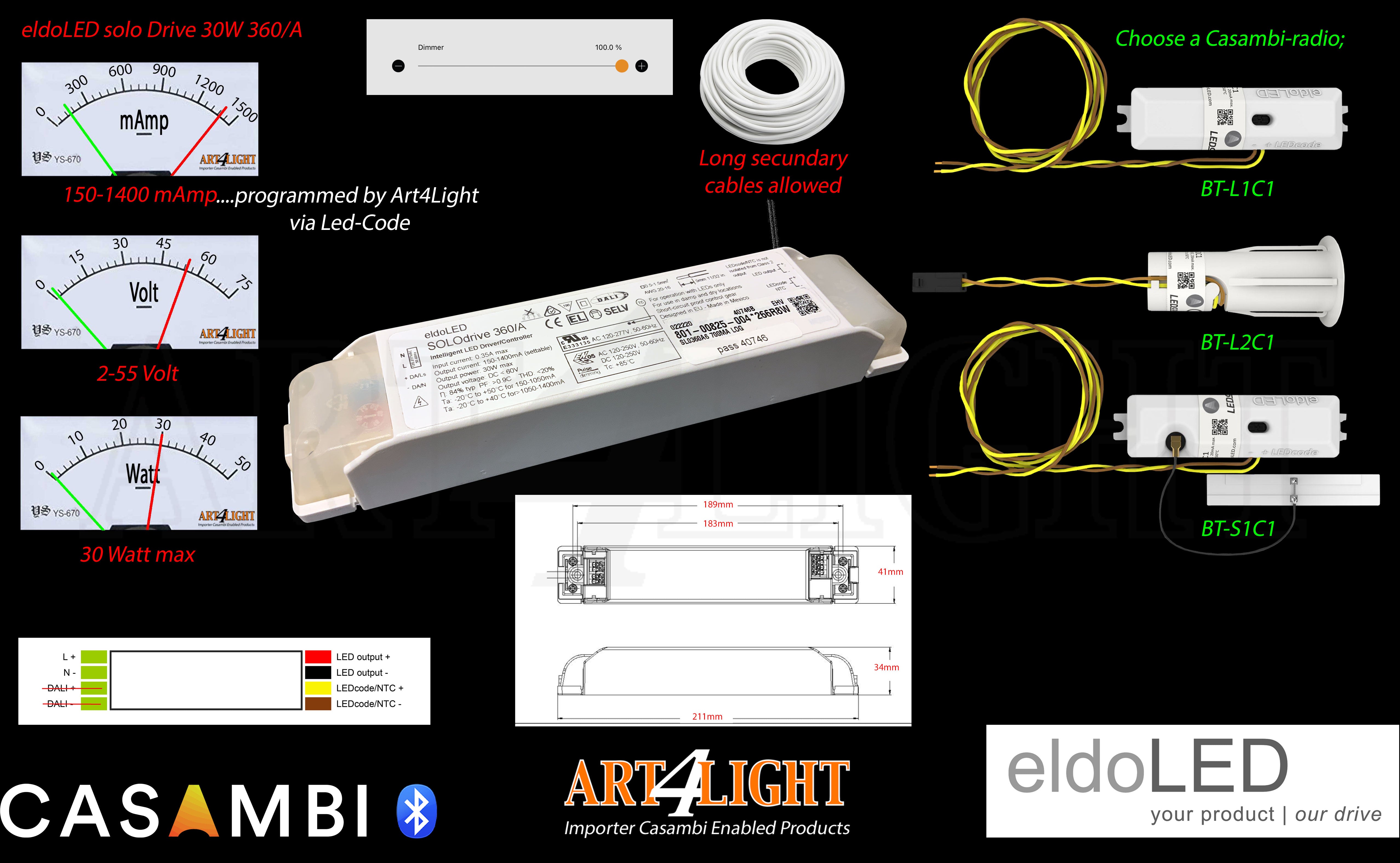 OVERVIEW OF CONFIGURATION  ELDOLED_SOLODRIVE_30W_CASAMBI