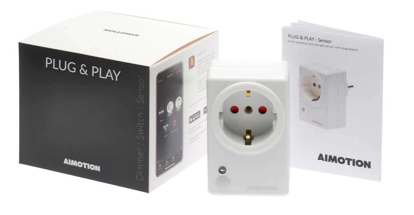 förpackning AIMOTION PLUG & PLAY SENSOR