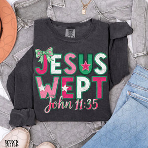 Jesus Wept Stars - Ocean Dream Boutique