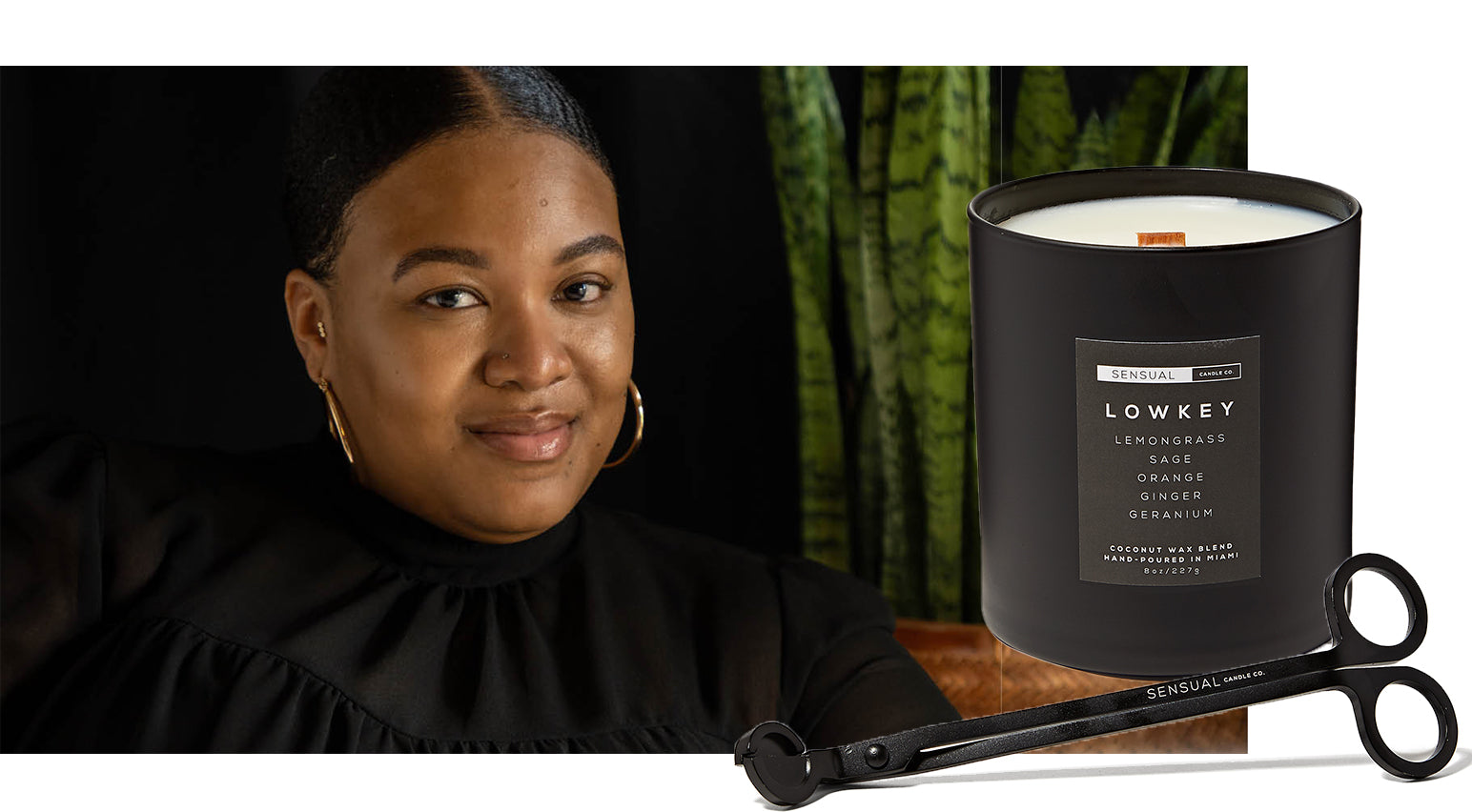 Sentrell Marsh Co-Founder/Creative Director of Sensual Candle Company