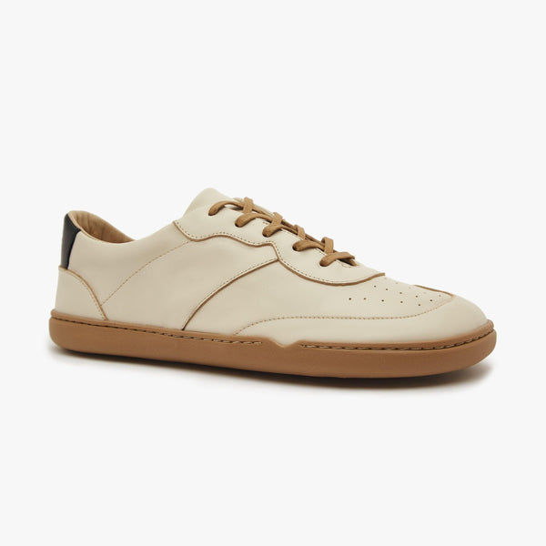 lanthaan voertuig Nodig uit Barefoot Shoes - Men - Natural Leather - Sand - The Retro Sneakers – Origo  Shoes