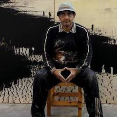 Photo of Iraqi artist Ghassan Ghaib