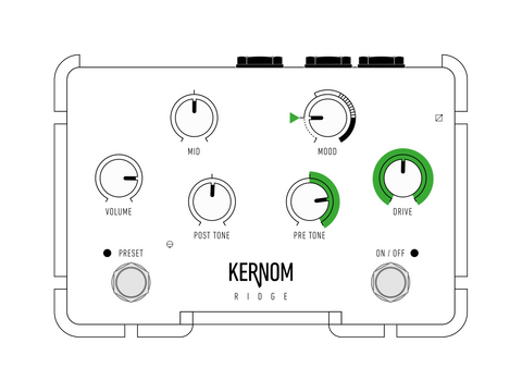 Transparent overdrive settings for the Kernom RIDGE