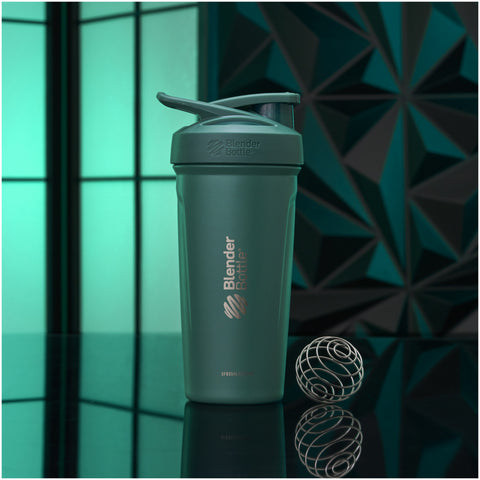 BlenderBottle Strada Shaker Cup Insulated Stainless Steel Water