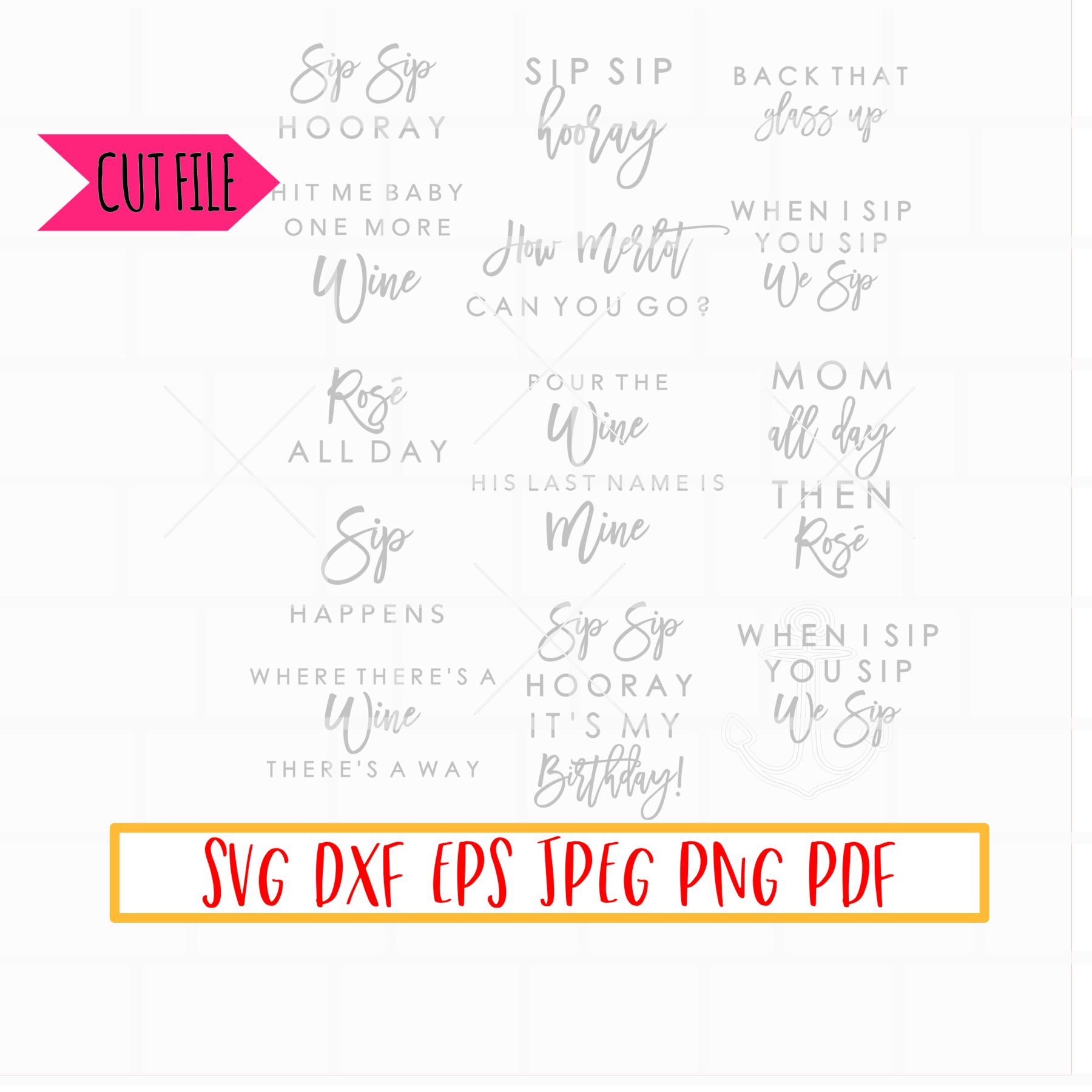 Free Free When I Sip You Sip We Sip Svg 448 SVG PNG EPS DXF File