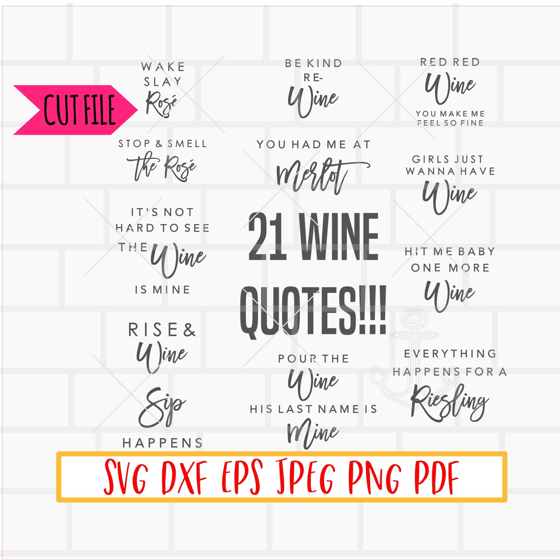 Download Mega Wine Bundle Svg Wine Svg Wine Glass Svg Bachelorette Shirt S Anchormadelife