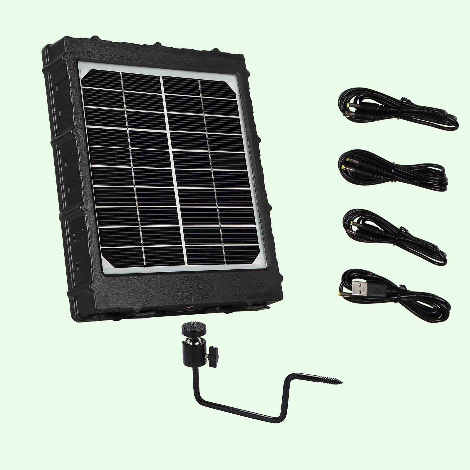 Solar Panel Kits 3W 8000mAh 12V/9V/6V 