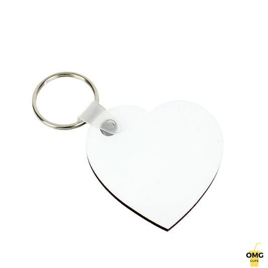 40sets Double Sided Sublimation Keychain Blanks