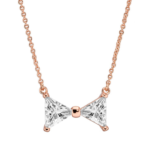 Pica LeLa Bow Ribbon Love Necklace