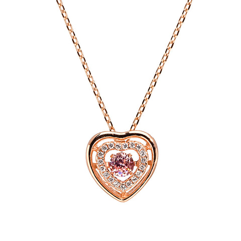 Enchanted Juliet Heart Necklace