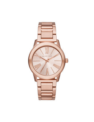 michael kors rose gold watch